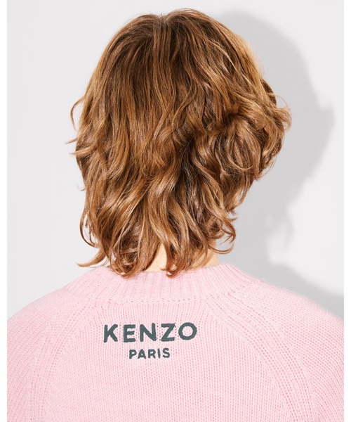 KENZO（ケンゾー）の「'Boke Flower' コットン ウール ジャンパー（その他トップス・レディース・ピンク系その他・SMALL/MEDIUM）」の4枚目の写真