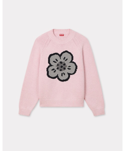 KENZO（ケンゾー）の「'Boke Flower' コットン ウール ジャンパー（その他トップス・レディース・ピンク系その他・SMALL/MEDIUM）」の8枚目の写真