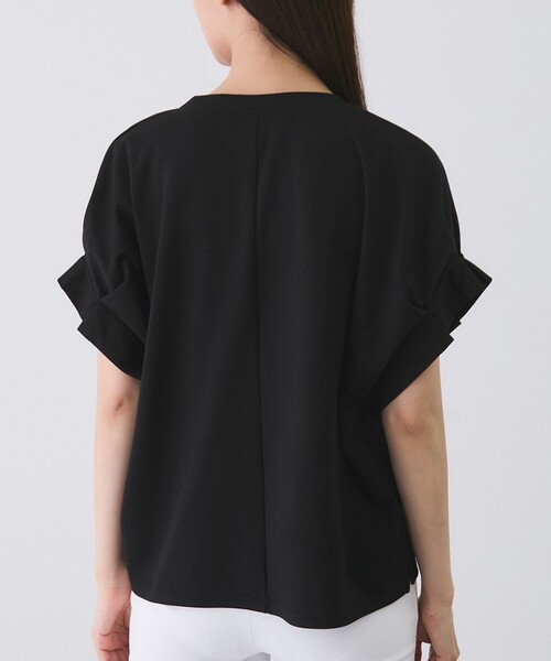 Jayro(ジャイロ)の「釦付きタックスリーブプルオーバー(Tシャツ/カットソー・レディース・ホワイト系その他/ブラック/グリーン/ブルー・M)」の14枚目の写真