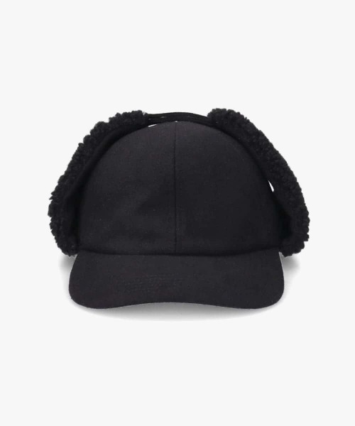 OVERRIDE(オーバーライド)の「OVERRIDE MELTON EARFLAP 6P CAP / オーバーライド(キャップ・レディース・グレー/ワイン/ブラック/キャメル・57~59cm)」の6枚目の写真