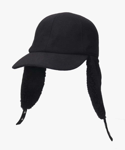 OVERRIDE(オーバーライド)の「OVERRIDE MELTON EARFLAP 6P CAP / オーバーライド(キャップ・レディース・グレー/ワイン/ブラック/キャメル・57~59cm)」の13枚目の写真