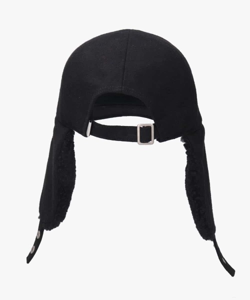 OVERRIDE(オーバーライド)の「OVERRIDE MELTON EARFLAP 6P CAP / オーバーライド(キャップ・レディース・グレー/ワイン/ブラック/キャメル・57~59cm)」の16枚目の写真