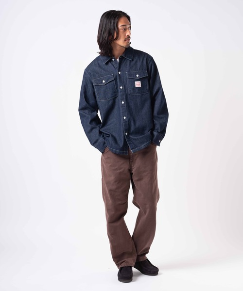 Levi's ストライプ ワークパンツ　型番568 31インチ Levi's/リーバイス WORKWEAR 568(TM) ルーズストレート