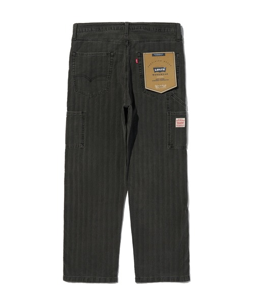 Levi's ストライプ ワークパンツ　型番568 31インチ WORKWEAR 568™ ルーズカーペンター ショートパンツ – リーバイス