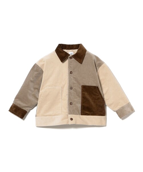 B:MING by BEAMS（ビーミングバイビームス）の「クレイジー コーデュロイ ブルゾン 2025FW（100～140cm）（ブルゾン・キッズ・ホワイト系その他5/ネイビー・120/110/100/140/130）」の16枚目の写真