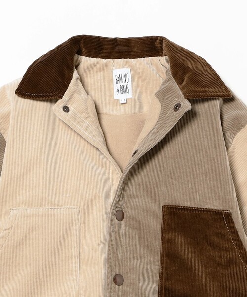 B:MING by BEAMS（ビーミングバイビームス）の「クレイジー コーデュロイ ブルゾン 2025FW（100～140cm）（ブルゾン・キッズ・ホワイト系その他5/ネイビー・120/110/100/140/130）」の17枚目の写真