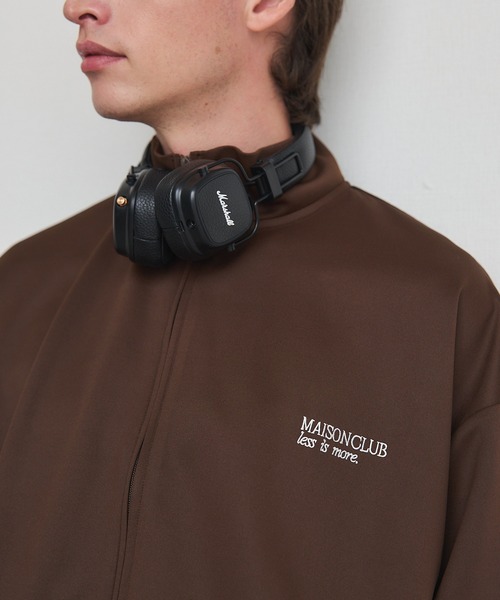 MAISON CLUB(メゾンクラブ)の「【MAISON CLUB】Professional Essential Stretch Track Jacket KKP / エッセンシャルストレッチトラックジャケット ジャージ AENNOYORK(ジャージ・メンズ・ブラウン/グレー/ブラック・M/L)」の16枚目の写真
