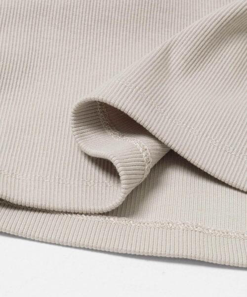 URBAN RESEARCH Sonny Label(アーバンリサーチサニーレーベル)の「『WEB限定』パフスリーブコンビプルオーバー(Tシャツ/カットソー・レディース・ベージュ/ブラック/オフホワイト・FREE)」の9枚目の写真