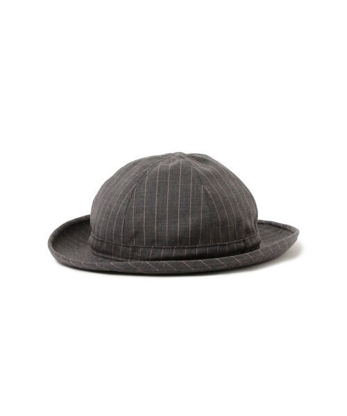 BEAMS PLUS（ビームスプラス）の「Mil Hat Uniform Serge Pin Stripe（ハット・メンズ・カーキ/グレー・ONE SIZE）」の2枚目の写真