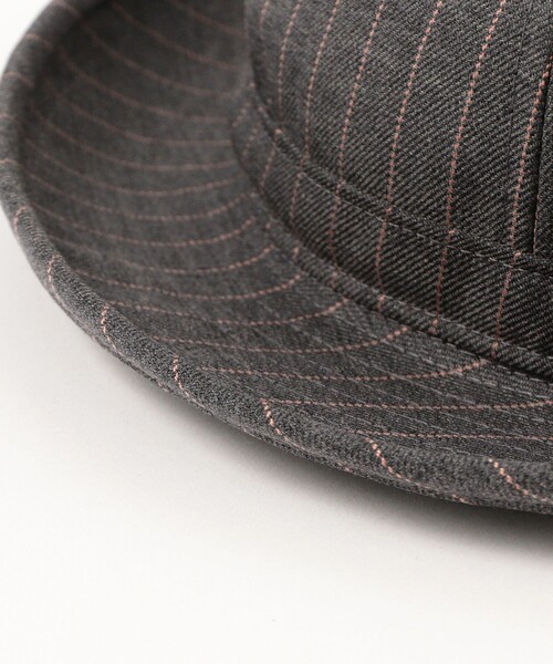 BEAMS PLUS（ビームスプラス）の「Mil Hat Uniform Serge Pin Stripe（ハット・メンズ・カーキ/グレー・ONE SIZE）」の7枚目の写真