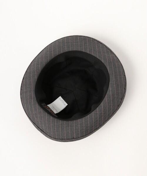 BEAMS PLUS（ビームスプラス）の「Mil Hat Uniform Serge Pin Stripe（ハット・メンズ・カーキ/グレー・ONE SIZE）」の6枚目の写真