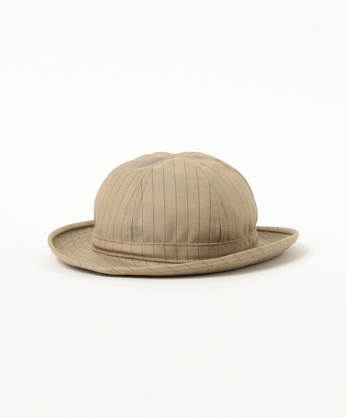 BEAMS PLUS（ビームスプラス）の「Mil Hat Uniform Serge Pin Stripe（ハット・メンズ・カーキ/グレー・ONE SIZE）」の4枚目の写真