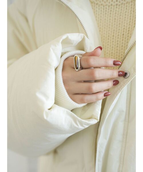 セール】ミドル丈ルーズシルエットダウン（ダウンジャケット/コート