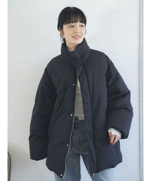 ungrid アングリッド ミドル丈ルーズシルエットダウン セール】ミドル丈ルーズシルエットダウン（ダウンジャケット/コート