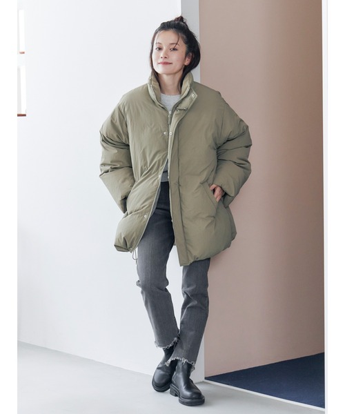 ungrid アングリッド ミドル丈ルーズシルエットダウン ミドル丈ルーズシルエットダウン（ダウンジャケット/コート）｜Ungrid