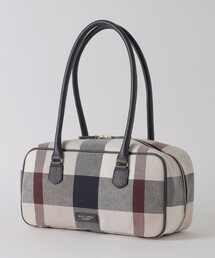 BLUE LABEL CRESTBRIDGE（ブルーレーベルクレストブリッジ）の「クレストブリッジチェックキャンバスボストンバッグ（ボストンバッグ）」