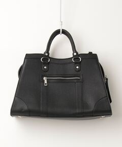 美品 マルベリー アレクサ 2wayショルダーバッグ ハンドバッグ ブラック Mulberry | アレクサ | ブラック ヘビー グレイン レザー