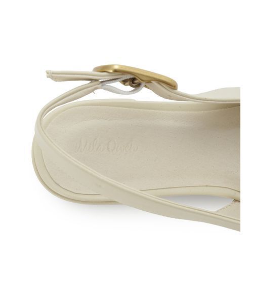 Mila Owen（ミラオーウェン）の「スリングパンプス（パンプス・レディース・アイボリー/ブラック/カーキ・36/37/38）」の15枚目の写真