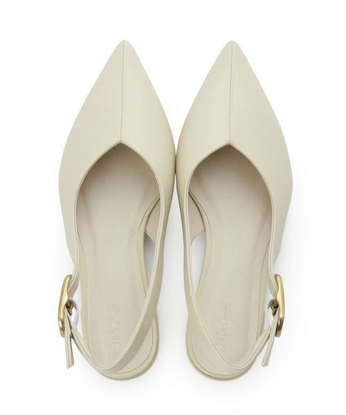 Mila Owen（ミラオーウェン）の「スリングパンプス（パンプス・レディース・アイボリー/ブラック/カーキ・36/37/38）」の16枚目の写真