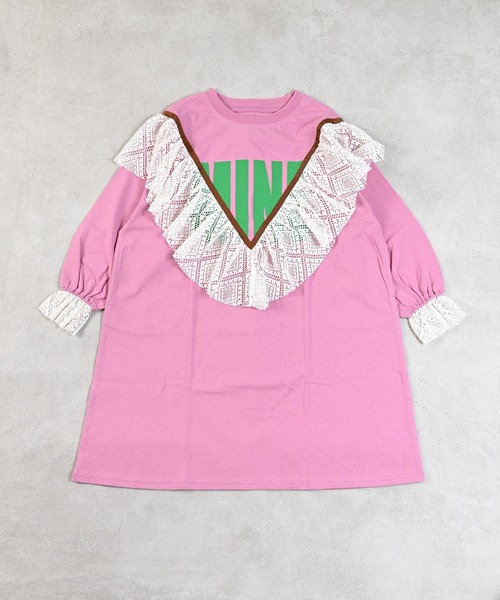 MARKEY'S(マーキーズ)の「レースフリルワンピース(ワンピース・キッズ・オレンジ/ピンク/オフホワイト・90/100/110/120/130/140/150)」の22枚目の写真