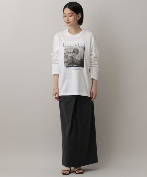 A part by（アパートバイ）の「【別注】LIFEアソートフォトロンT（Tシャツ/カットソー・レディース・オフホワイト/ホワイト系その他5/ブラック・FREE）」の13枚目の写真