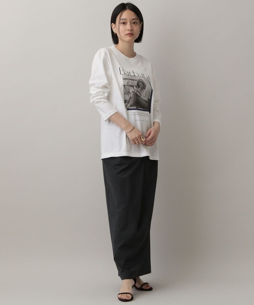 A part by（アパートバイ）の「【別注】LIFEアソートフォトロンT（Tシャツ/カットソー・レディース・オフホワイト/ホワイト系その他5/ブラック・FREE）」の14枚目の写真