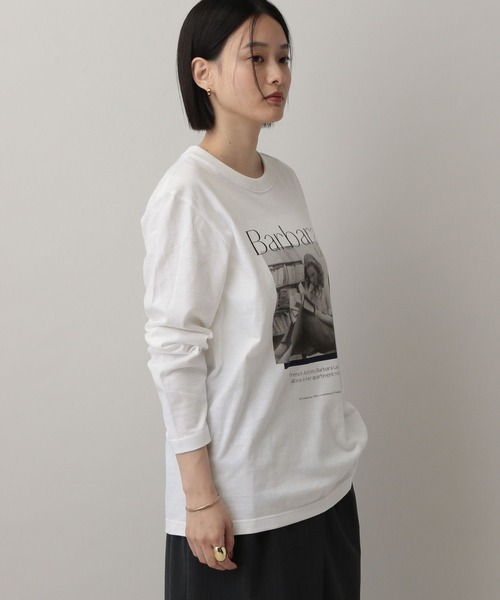 A part by（アパートバイ）の「【別注】LIFEアソートフォトロンT（Tシャツ/カットソー・レディース・オフホワイト/ホワイト系その他5/ブラック・FREE）」の15枚目の写真