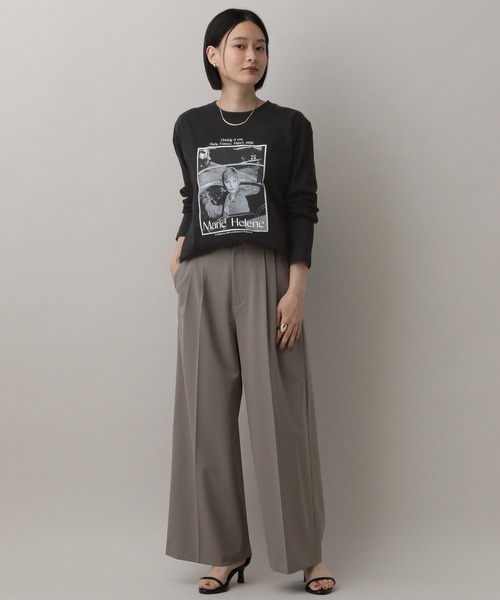 A part by（アパートバイ）の「【別注】LIFEアソートフォトロンT（Tシャツ/カットソー・レディース・オフホワイト/ホワイト系その他5/ブラック・FREE）」の9枚目の写真