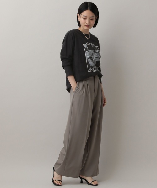 A part by（アパートバイ）の「【別注】LIFEアソートフォトロンT（Tシャツ/カットソー・レディース・オフホワイト/ホワイト系その他5/ブラック・FREE）」の10枚目の写真