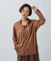 LEPSIM | スエード長袖シャツ　582305(シャツ/ブラウス)