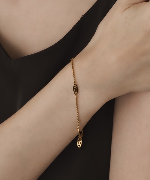 muku(ムク)の「BRACELET/Muku×AZUKI(ブレスレット・レディース・シルバー/ゴールド・FREE)」の2枚目の写真