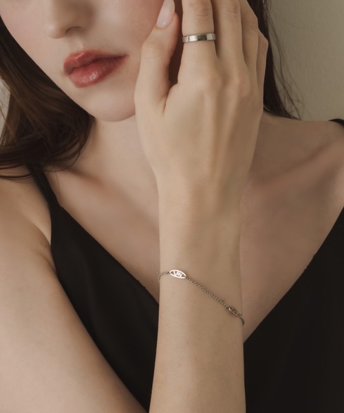 muku(ムク)の「BRACELET/Muku×AZUKI(ブレスレット・レディース・シルバー/ゴールド・FREE)」の3枚目の写真