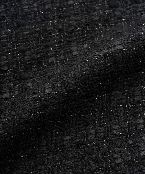 Juha(ユハ)の「2TUCK WIDE SUMMER TWEED PANTS(スラックス・メンズ・ネイビー/ブラック・2/3/4)」の12枚目の写真