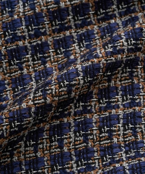 Juha(ユハ)の「2TUCK WIDE SUMMER TWEED PANTS(スラックス・メンズ・ネイビー/ブラック・2/3/4)」の13枚目の写真