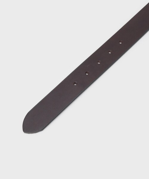 TAKEO KIKUCHI（タケオキクチ）の「ロアーノレザーベルト（ベルト・メンズ・ブラック/ブラウン系・00）」の4枚目の写真