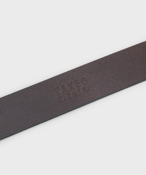 TAKEO KIKUCHI（タケオキクチ）の「ロアーノレザーベルト（ベルト・メンズ・ブラック/ブラウン系・00）」の5枚目の写真