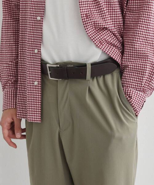 TAKEO KIKUCHI（タケオキクチ）の「ロアーノレザーベルト（ベルト・メンズ・ブラック/ブラウン系・00）」の7枚目の写真