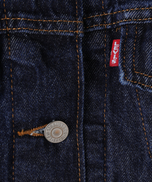 Spick & Span（スピックアンドスパン）の「《一部店舗+WEB限定》LEVI'S/リーバイス SHRUKEN 90S TRUCKER REMEMBER（デニムジャケット・レディース・ネイビー・SMALL）」の5枚目の写真