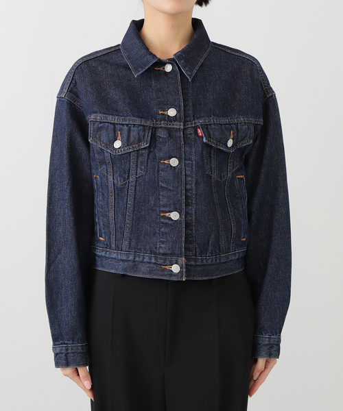 Spick & Span（スピックアンドスパン）の「《一部店舗+WEB限定》LEVI'S/リーバイス SHRUKEN 90S TRUCKER REMEMBER（デニムジャケット・レディース・ネイビー・SMALL）」の11枚目の写真