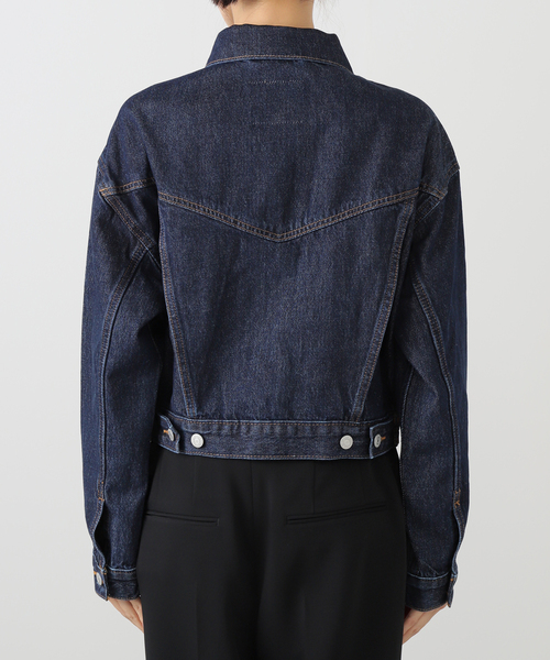 Spick & Span（スピックアンドスパン）の「《一部店舗+WEB限定》LEVI'S/リーバイス SHRUKEN 90S TRUCKER REMEMBER（デニムジャケット・レディース・ネイビー・SMALL）」の13枚目の写真
