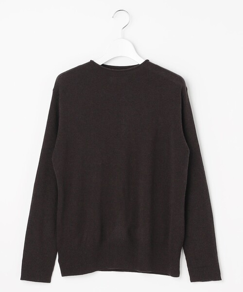 J.PRESS(ジェイプレス)の「SOFT TOUCH WOOL 立ち襟 ニット(ニット/セーター・レディース・パイングリーン系/イエロー系/ダークブラウン系/ライトグレー系・T13/T15)」の10枚目の写真