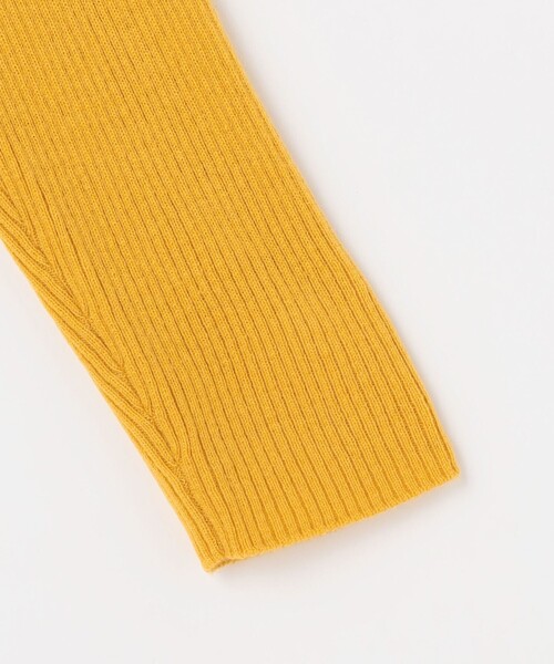 J.PRESS(ジェイプレス)の「SOFT TOUCH WOOL 立ち襟 ニット(ニット/セーター・レディース・パイングリーン系/イエロー系/ダークブラウン系/ライトグレー系・T13/T15)」の15枚目の写真
