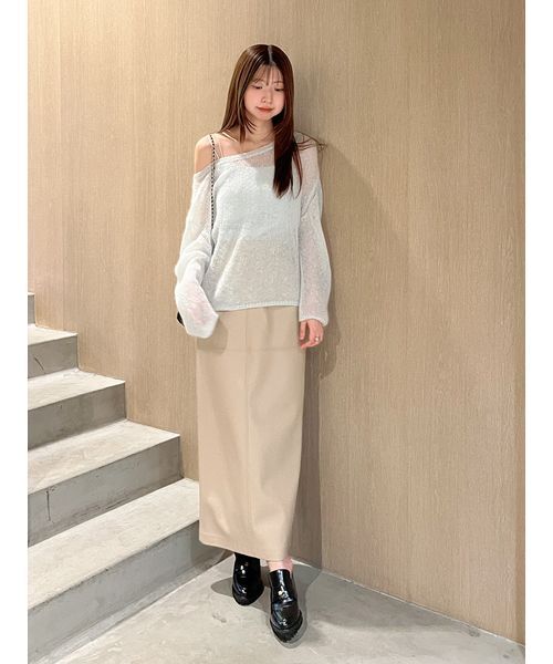 シアーモヘヤルーズプルオーバー（ニット/セーター）｜SNIDEL