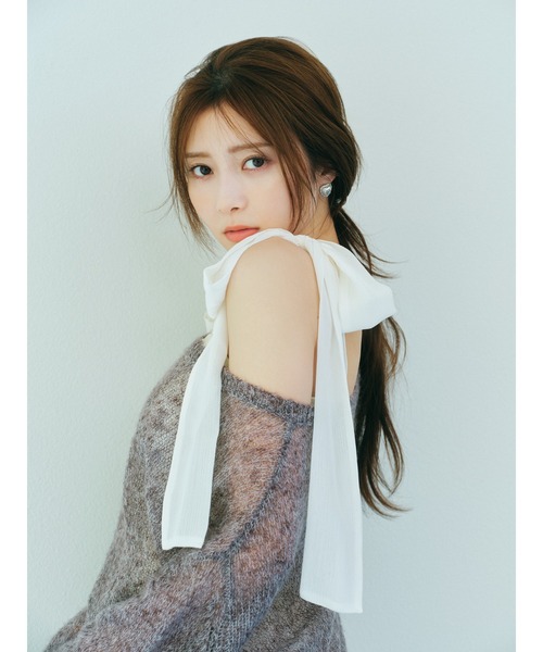 シアーモヘヤルーズプルオーバー（ニット/セーター）｜SNIDEL