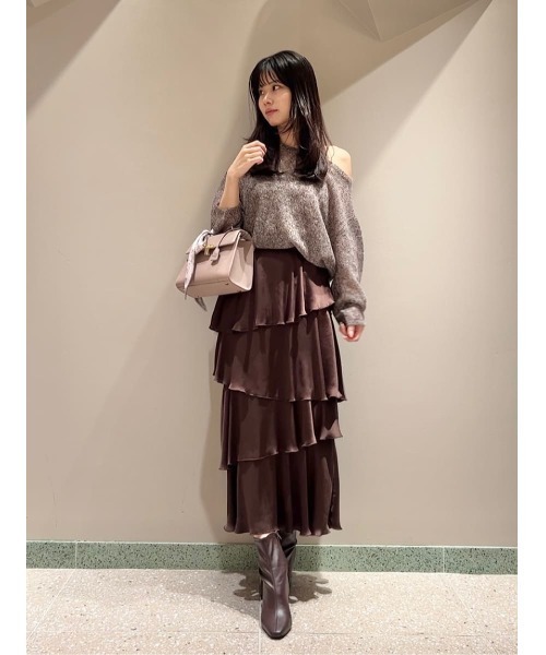 専用 スナイデル シアーモヘヤルーズプルオーバー SNIDEL｜【WEB限定カラーあり】シアーモヘヤルーズプルオーバー