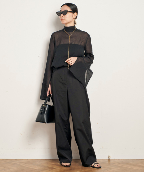 AP STUDIO(エーピーストゥディオ)の「【Monokel Eyewear/モノケルアイウェア】Moon sunglasses(サングラス・レディース・ブラック・FREE)」の8枚目の写真