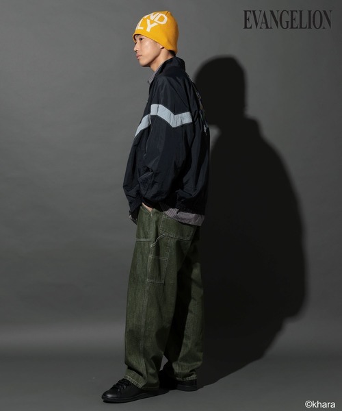 EVANGELION(エヴァンゲリオン)】コラボ刺繍ナイロンブルゾン