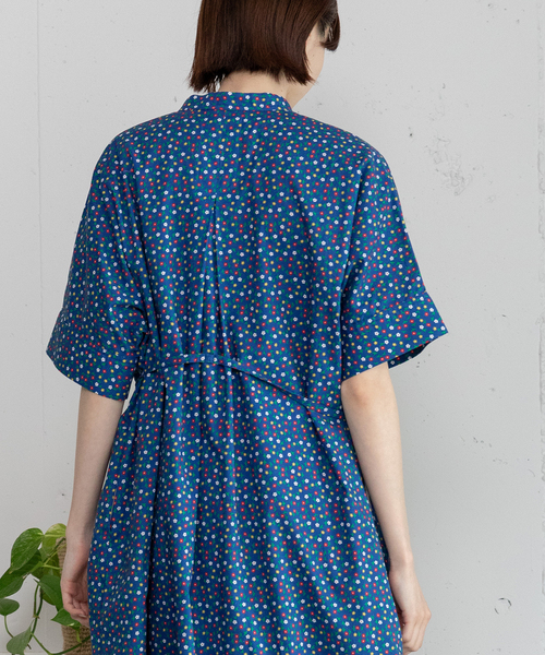 フラワープリントワンピース（ワンピース）｜POU DOU DOU