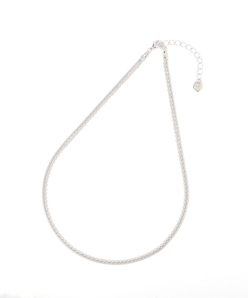 studio CLIP（スタディオクリップ）の「ボールスネーク2連ネックレス（ネックレス・レディース・その他1/その他2・FREE）」の3枚目の写真