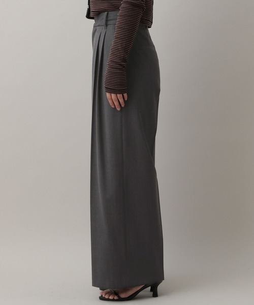 A part by(アパートバイ)の「【セットアップ対応】ハンサムストレートパンツ(スラックス・レディース・チャコールグレー/ベージュ系その他・SMALL/MEDIUM)」の13枚目の写真